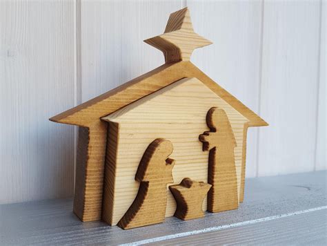 Wooden Nativity Scene Patterns