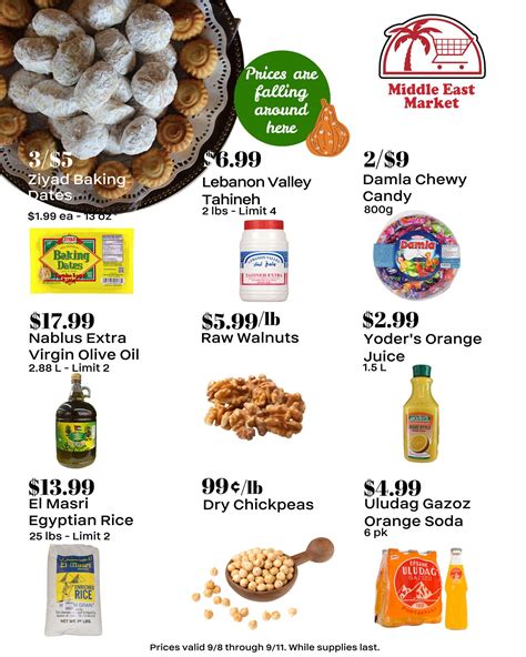 Weekly Specials – Middle East Market
