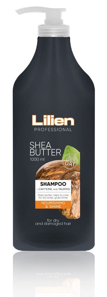 Lilien Shampoo For Dry And Damaged Hair Shea Butter 1l UNION COSMETIC