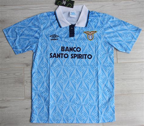 Koszulka Pi Karska Lazio Rzym Retro Umbro Lazio Rzym Koszulki