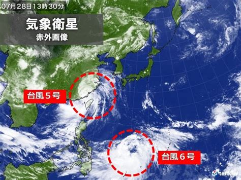 台風6号 週明けに沖縄直撃か 沖縄や奄美は暴風・高波・大雨のおそれ ライブドアニュース