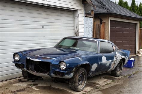 Old Parked Cars Vancouver: 1971 Chevrolet Camaro SS