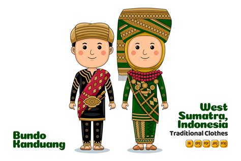 Bundo Kanduang Indonesia Traditional Cloth