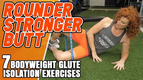 7 Bodyweight Glute Isolation Exercises Building Great Glutes YouTube