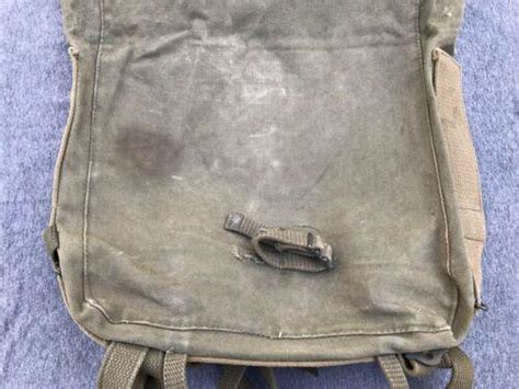 Original M1941 Usmc Marine Corps Upper Combat Pack Haversack Od Green