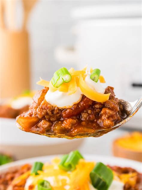 slow cooker easy chili recipe 1