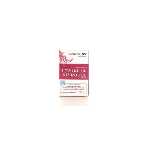 granions Levure De Riz Rouge 30 gélules DocMorris France