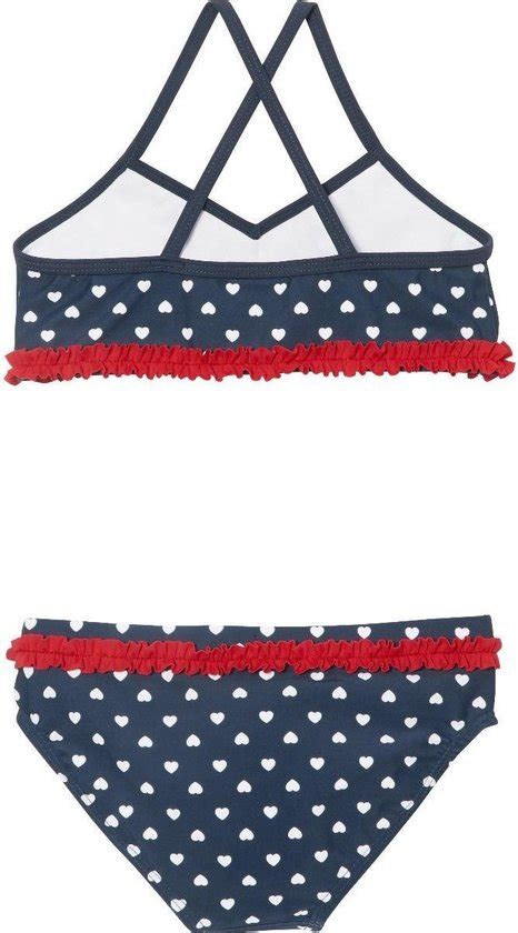 Playshoes Bikini Hartjes Uv Werend Blauw Meisjes Maat Bol