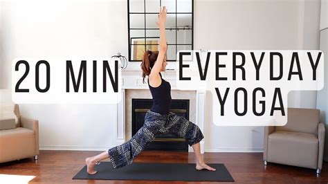 20 Min Everyday Yoga Flow Full Body Daily Stretch Youtube