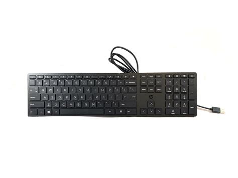 Hp 320k Wired Desktop Standard Keyboards Black 1 Count 1 Pack