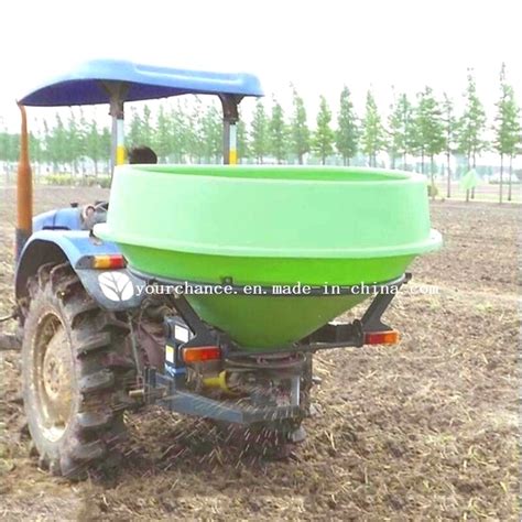 Hot Selling Cdr Series 260l 1000l Plastic Hopper Fertilizer Spreader For 12 100hp Farm Tractor