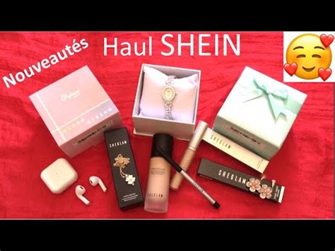 ASMR Méga haul SHEIN SHEGLAM make up bijoux sac accessoires YouTube