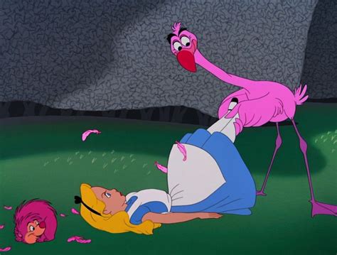 Animation art relating to the croquet scene from Disney’s ALICE IN WONDERLAND (1951). The acting ...