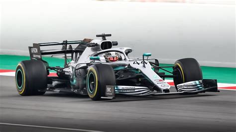 2019 Mercedes Amg W10 Eq Power In Action At Circuit De Barcelona