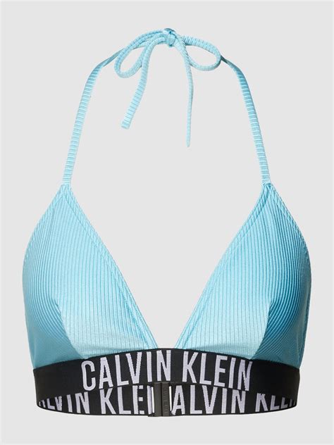 Calvin Klein Underwear Bikini Oberteil Mit Label Detail Modell Intense Power Ocean Online Kaufen