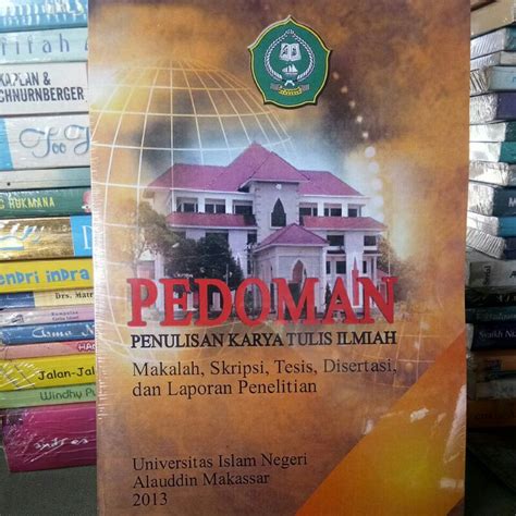 Jual Buku PEDOMAN PENULISAN KARYA TULIS ILMIAH Shopee Indonesia