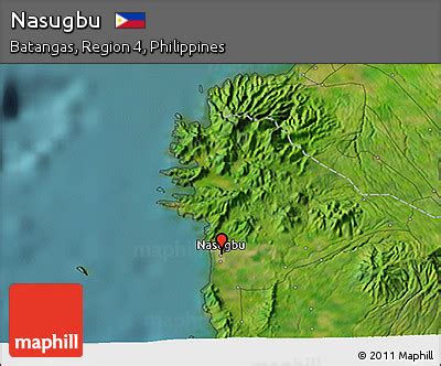 Free Satellite 3D Map of Nasugbu