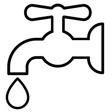 Desenho De Torneira Grande Para Imprimir - Molde de torneira para imprimir em PDF - Artesanato Passo a Passo!