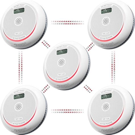 Siterlink Detector De Humo Interconectado Inal Mbrico Detector De