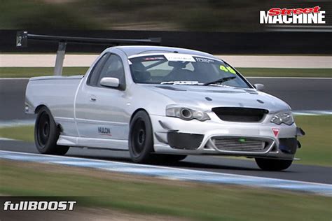 Ford XR6 Turbo Falcon ute time attack car – Video