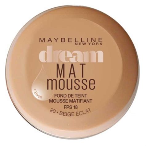 Gemey Maybelline Dream Matte Mousse Fond De Teint Beige Clat I