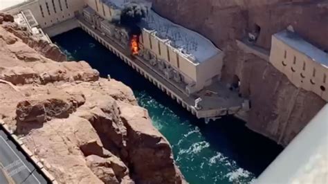 Video Captures Hoover Dam Transformer Catching Fire No Injuries Reported