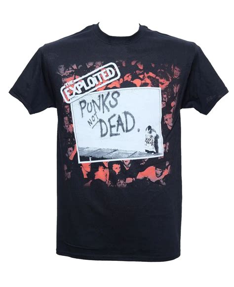 The Exploited Punks Not Dead Official T Shirt Punk Rock New M L In T