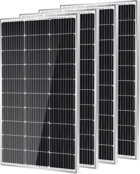 Traver Force Solar Panel Watt Bb Monocrystalline V Solar Panels