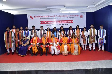 Symbiosis Skills And Professional University Holds 3rd Convocation