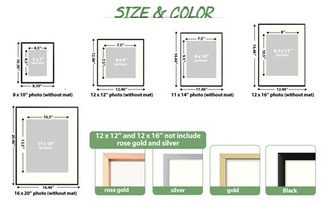 Frametory 11x14 Aluminum Gold Photo Frame With Ivory Color Mat For