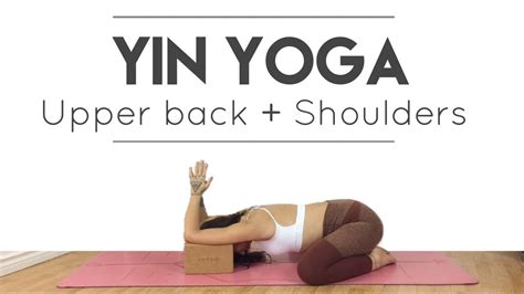 Minute Yin Yoga For Hips Upper Back Youtube