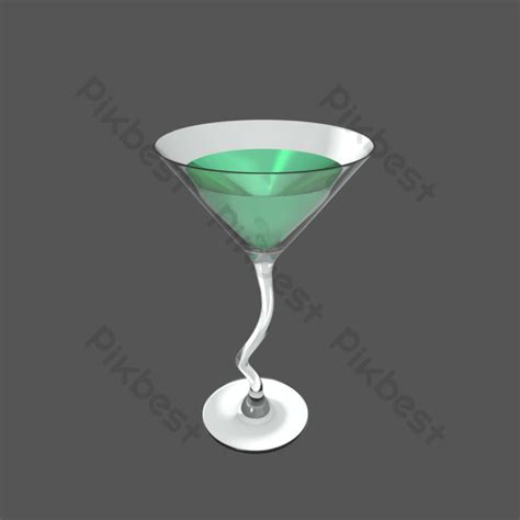 C4d Simulation Physical Wine Glass Png Images C4d Free Download Pikbest