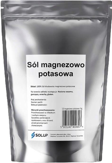 Preparat Medycyny Naturalnej Solup S L K Odawska Magnezowo Potasowa