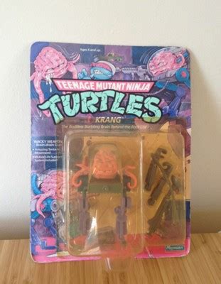 TMNT 1989 Krang MOC Teenage Mutant Ninja Turtles Action Figure Toy ...