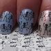 Dancing Skeletons Nail Art Decals Skl Full Nail Wrap Decoration Day Of