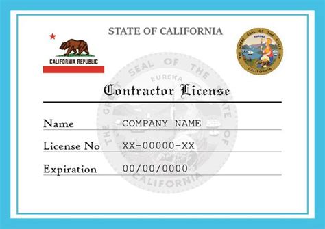 California Contractor License License Lookup