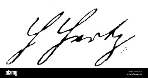 Hertz, Heinrich, 22.2.1857 - 1.1.1894, German physicist, his signature ...