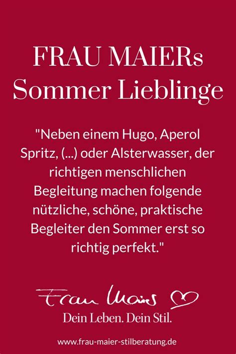 A Red Poster With The Words Frau Maers Somme Lieblinge