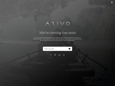 ARIVO Website on Behance