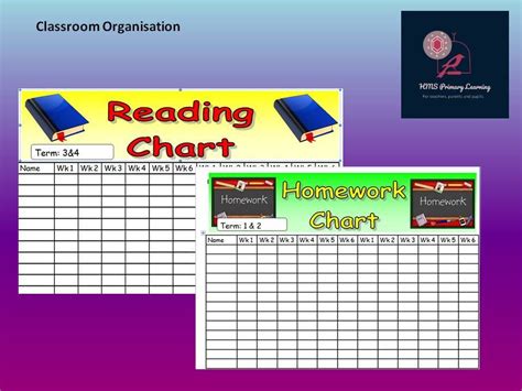 Classroom Charts Printable