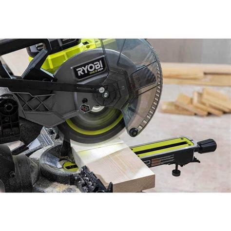 Ryobi One Hp 18v Brushless Cordless 10 In Sliding Compound Miter Saw