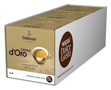 NESCAFÉ Dolce Gusto Dallmayr Crema dOro 48 Kaffeekapseln 100