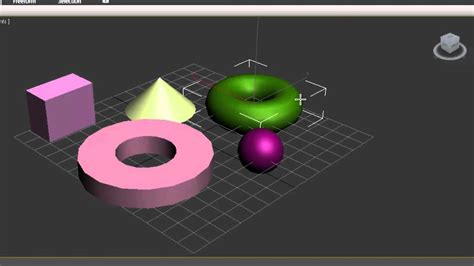 Ds Max Creating D Shapes Youtube