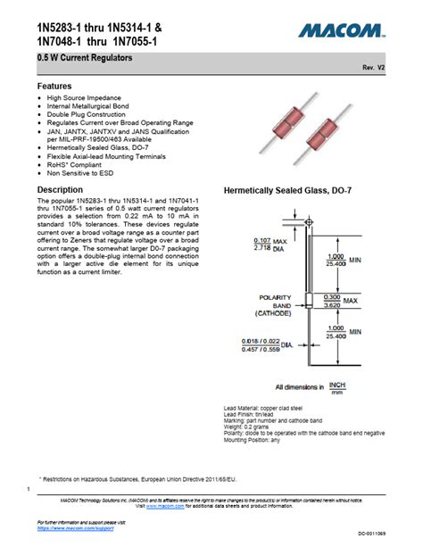 1N5314 1 Regulators Datasheet PDF Distributor Stock And Price