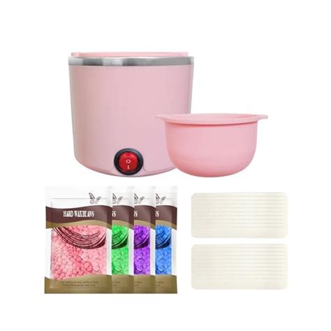 Lazy Lady Mini Chauffe Cire Epilation Avec Pot En Silicone Ml M