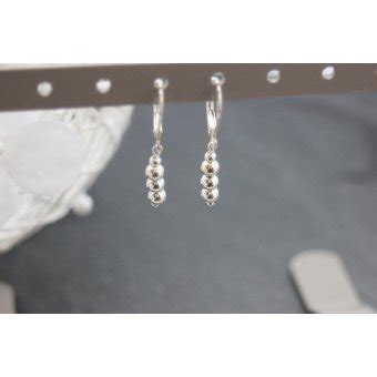 Boucles D Oreilles Perles Argent Massif Emmafashionstyle