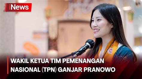 Angela Tanoesoedibjo Jabat Wakil Ketua TPN Ganjar Dari Kalangan Gen Z