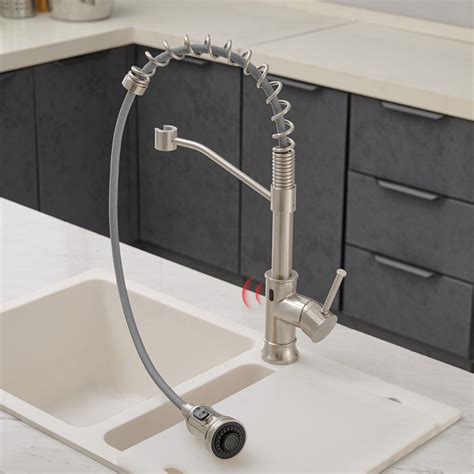 Flg Pull Down Touchless Kitchen Faucet Wayfair