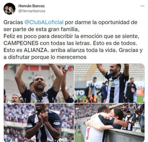 Alianza Lima Hernán Barcos El Señor Corazón Una Rifa Apoyo Al