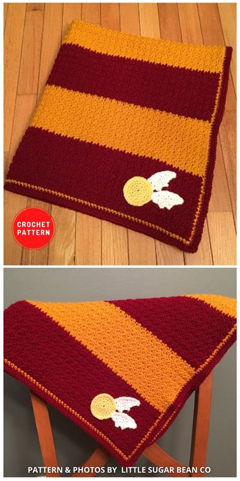 5 Magical Harry Potter Blanket Crochet Ideas The Yarn Crew